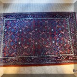 D04. Small Persian rug. 
